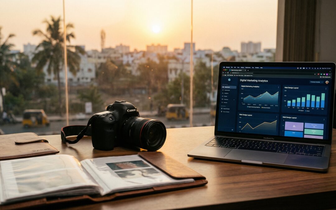 Best photographer in Chennai Calvin Concesso combining premium photography with digital marketing and web design